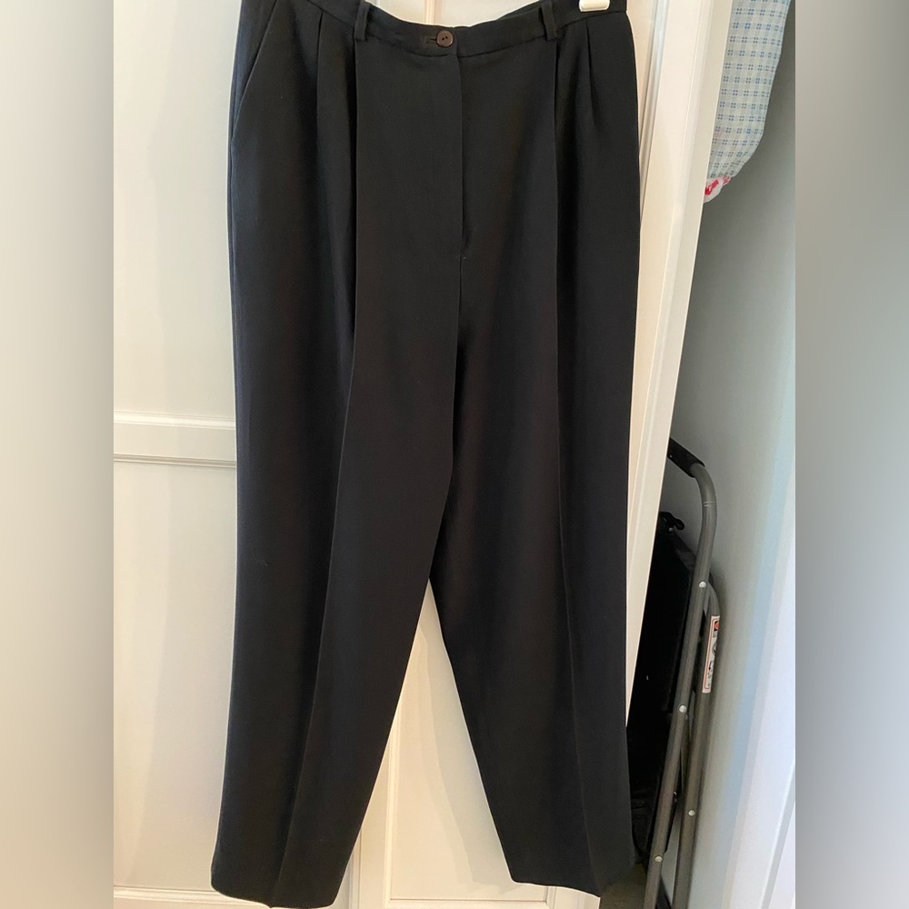 Vintage Liz Claiborne classic size 12 petite black dress pants